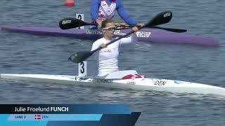 Womens K1 200m Final  2023 ICF Canoe Kayak Sprint World Cup Poznan [upl. by Aloel160]