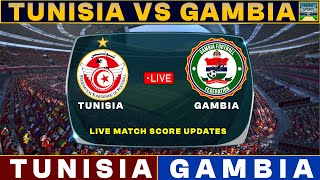 Tunisia Vs Gambia Live Match Today  TUN Vs GAM Live Football Match 2024 [upl. by Carlson]