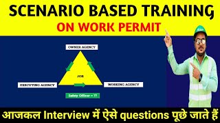 Scenario Based Work Permit Training  Work Permit Training Video work workpermit safety hse [upl. by Notyalc]