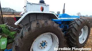 1970 Ford County 1124 Super Six 4WD 62 Litre 6Cyl Diesel Tractor 112 HP Dowdeswell Plough [upl. by Shing435]