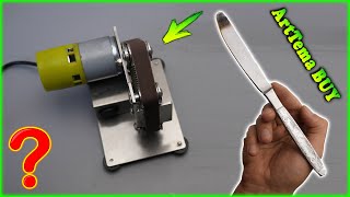 Best electric knife sharpener from a mini grinder  Best knife sharpening system for home use [upl. by Nileak]