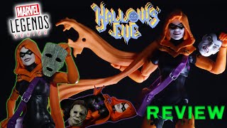 Marvel Legends Hallows Eve Figure Review  Retro SpiderMan Wave 2024 [upl. by Had220]