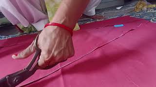 2 metre Mein salwar ki cuttinglike subscribe share [upl. by Walke]