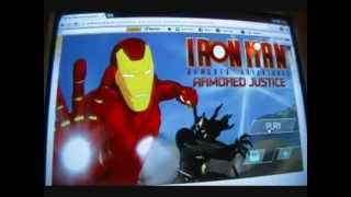 IRON MAN ARMORED ADVENTURES ARMORED JUSTICE GAMEPart 1 [upl. by Kovacev]