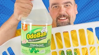 OdoBan Laundry How to Use OdoBan in Washer Best Fabric Softener Alternative [upl. by Caasi]