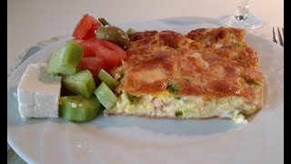 Ομελέτα στον φούρνο Omelette in the oven [upl. by Oly]