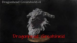 Dark Souls 3 Dragonhead Greatshield reviewshowcase [upl. by Eillas]