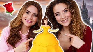 Making a Disney Princess Cake w Sofie Dossi  Beauty and the Beast  Nerdy Nummies [upl. by Landbert905]