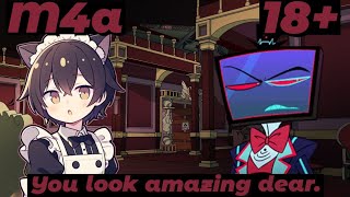 18 Vox makes you his maid Neko listener asmr Maid Listener  Hazbin Hotel [upl. by Ansilma]