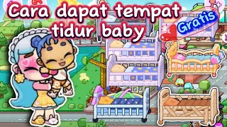 Cara dapat tempat tidur baby Gratis  game avatar world pazu [upl. by Eerdua]