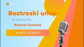 NUMA CLUB SIDE HOTEL 5  Turcja [upl. by Vitale]