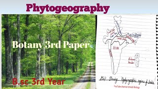 Phytogeography Bsc 3rd Year Botany 3rd Paper Phytogeographical resion in India UmeshBiology [upl. by Nelyt]