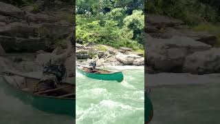 Failed Ferry Glide quotWhitewater Canoeingquot [upl. by Eramal]