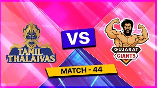 🔴 Live Tamil Thalaivas vs Gujarat Giants Live  TAM vs GUJ Live  Pro Kabaddi League Live Match [upl. by Yanrahc]