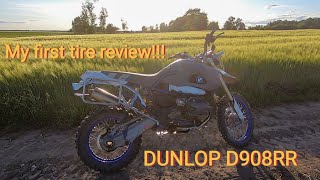 Dunlop D908 Rally Raid Tire Review Mastering OffRoad Adventures [upl. by Acinorej]