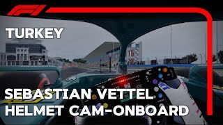 VETTELS ONBOARD WITH VISOR CAM  ISTANBUL PARK  ASSETTO CORSA [upl. by Salamanca859]