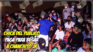 CHICA DEL PÚBLICO PIDE BESO A CHANCHITO JR 😎🤣 PARTE 2  CHANCHITO JR FT FLAUTIN FT LLANINI [upl. by Reffineg876]