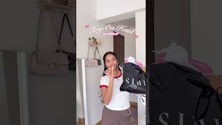 Here’s a TRY ON haul🎀👗✨ pr edition 🌸💌 prunboxing tryonhaul [upl. by Olympias]