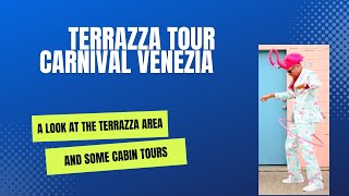 Terrazza Area Tour Carnival Venezia [upl. by Drawoh647]