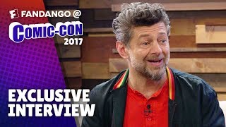 Andy Serkis MotionCapture Acting Extraordinaire  ComicCon 2017 [upl. by Urian]