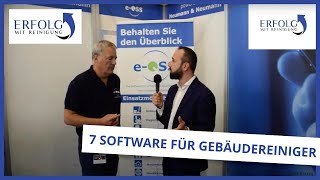 Software Gebäudereinigung EQSS von Neumann  Interview Oswald Neumann  Erfolg mit Reinigung [upl. by Ttocs142]