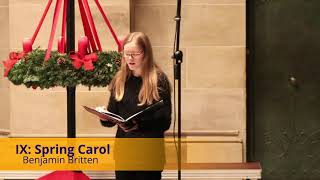 Spring Carol  Benjamin Britten aus Ceremony of Carols op 28  Proppe  Spellenberg [upl. by Beare]