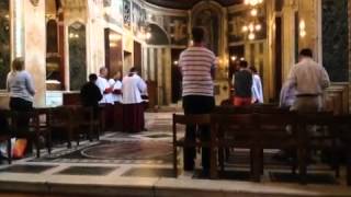 Westminster Cathedral vespers July 2012 Magnificat primi toni  by Ludovico da Viadana [upl. by Elery]