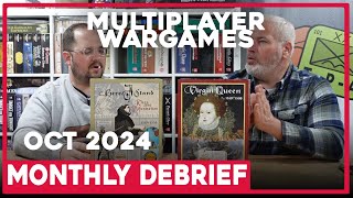 Multiplayer Wargames  Monthly Debrief  S4E10  October 2024  The Players Aid [upl. by Pallaton]