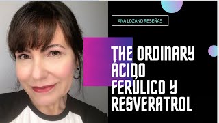 RESVERATROL AL 3 Y ÁCIDO FERÚLICO AL 3 SÉRUM ANTIOXIDANTE ANTIAGE ✅ [upl. by Hammerskjold]