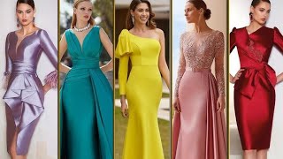 🤩Top class woman evening dresses  🤍♥️outstanding designs ideas🤪😋new design 2024\2025 [upl. by Sane392]