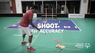 Special Olympics  Floorball Skills Assessment [upl. by Anan]