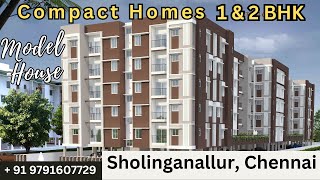 Arun Excello Sharada  Compact 1 amp 2 BHK  Sholinganallur  Chennai  91 9791607729 [upl. by Ahsilahs]