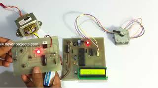 Remote Stepper Motor Controller System [upl. by Kalman]