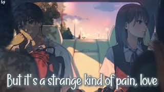 「Nightcore」→ strangers again Lyrics by Matt Hansen [upl. by Chun]