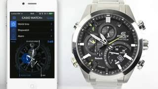 Casio Edifice EQB500  Comment régler l’heure de votre montre [upl. by Lars]