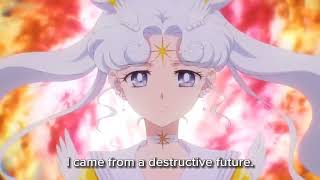 Sailor Cosmos Future  Sailor Moon Cosmos ENGLISH [upl. by Ainotahs169]