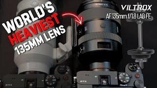 HEAVIEST Viltrox AF 135mm f18 LAB FE Lens Sony E  Honest Opinions  Alissa amp Jay [upl. by Akayas]