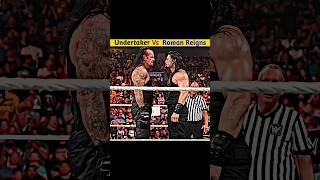 Roman Rings Vs Undertaker🔥Shortsytshortsromanreigns [upl. by Sito]