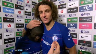 quotWe beat the best team in Europequot  NGolo Kante and David Luiz claim quothumilityquot key to City win [upl. by Eigna69]