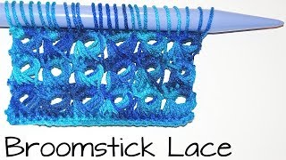 Crochet Broomstick Lace Scarf Pattern  Crochet StepbyStep Tutorial [upl. by Harhay9]