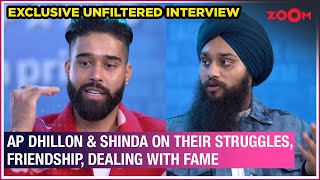 AP Dhillon amp Shinda Kahlons unfiltered interview on their struggles bond fame after Brown Munde [upl. by Ibson330]