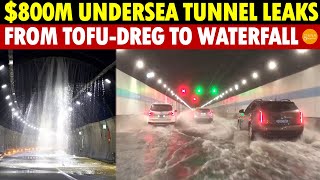 China’s 800M Undersea Tunnel is FLOODING Within a Year A TofuDreg Tunnel Becomes a Waterfall Cave [upl. by Ynned]