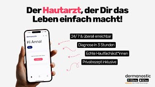 Hautarzt per App – Das ist dermanostic [upl. by Esmerolda571]