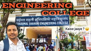 Thadomal Shahani Engineering College Bandra Mumbai  Thadomal Shahani college kaise jaaye  V0040 [upl. by Dhiren]