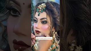 today s bridal makeup tutorial  latest bridal makeup tutorial 2024  asoka makeup trends  shorts [upl. by Delilah956]