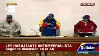 Asamblea Nacional sanciona la ley que autoriza al Presidente dictar decretos con rango de ley [upl. by Sidonius583]