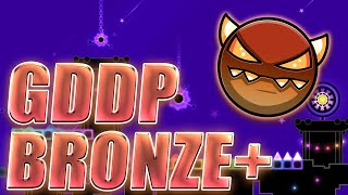 Bronze Plus Rank Complete  Geometry Dash [upl. by Anirtal828]