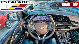 What Its Like to Road Trip in the Cadillac Escalade V POV [upl. by Arba]