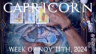 CAPRICORN GENERAL WEEKLY ENERGIES NOV 11TH 2024 HAPPY VETERANS DAY [upl. by Ursala]