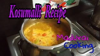 Chettinad Special  Kosumalli Recipe [upl. by Windsor]